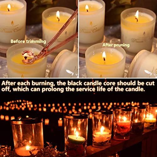 JLNGTHONG lont trimmer, kaars accessoires ronde kop kaarsenschaar roestvrij staal trimmen lont kaarsengereedschap (splitter) - Image 6