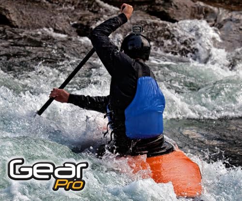 Image of Sound Around Gear Pro Sports Action Camera - HD 1080P Mini Camcorder w / 12 MP Cam, 2.4 inch Touch Screen USB SD Card HDMI, Battery - Waterproof Case, USB Cable, Wireless Remote Control, Mount - Pyle