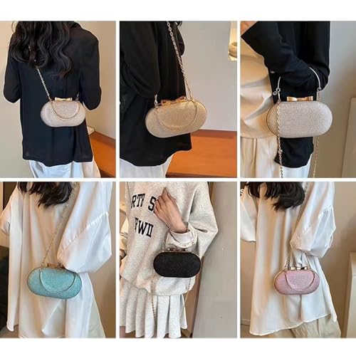 Image of Women's Evening Handbag, Elegant Bling Crossbody Bag, Clutch Purses for Women Evening, Wedding, Prom, Cocktail Party