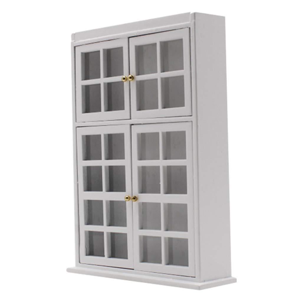 Échelle 1:12 Maison de Poupée Miniature Meubles Placard Cuisine Modèle DIY Échelle 1:12 Maison de Poupée Miniature Meubles Placard Cuisine Modèle DIY