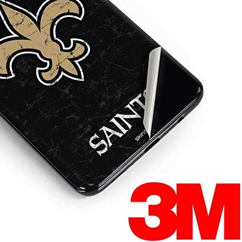 Skinit Decal Phone Skin Compatible with Samsung Galaxy S10e - Officially Licensed NFL New Orleans Saints Distressed Design