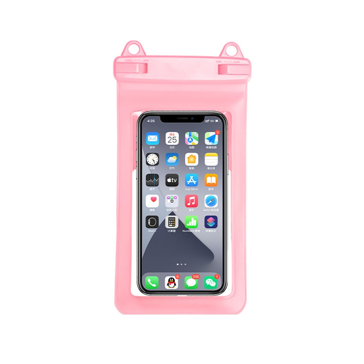 Waterproof Phone Pouch, IPX8 Waterproof Phone Case for iPhone 17/16/15/14 Pro Max, Cell Phone Dry Bag for Beach & Cruise Essentials, Touch Screen,