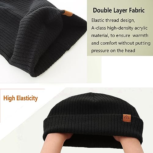 Moon Kitty Baby Beanies Hats Soft Warm Knitted Infant Toddler Baby Hats Caps for Boys Girls4