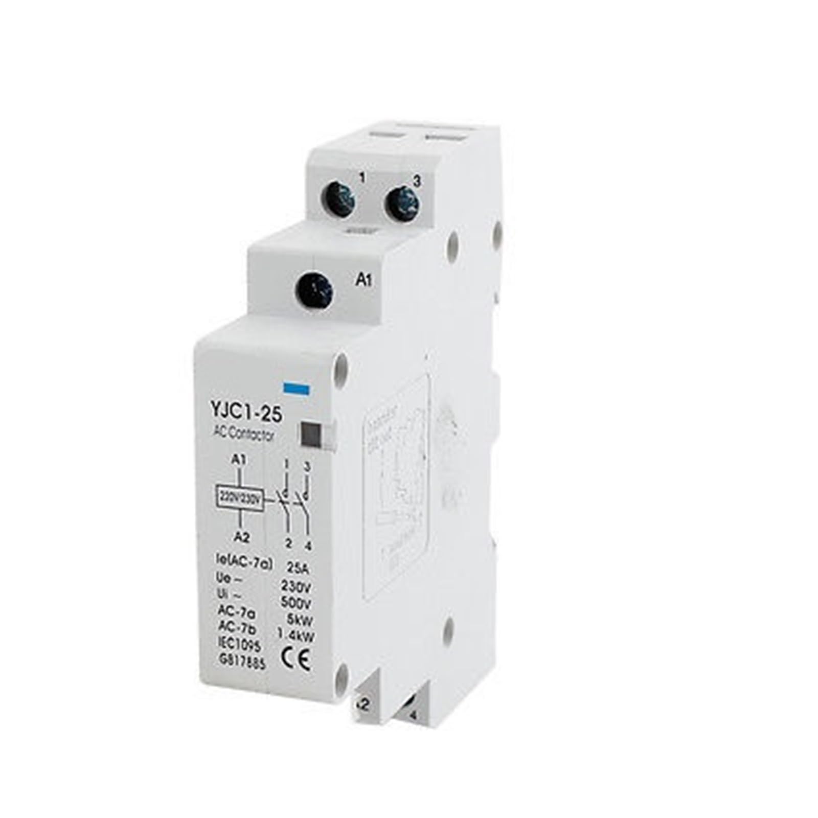 WQGQPXOB AC220V/230V Coil Voltage 35mm DIN Rail Mounted AC contactor
