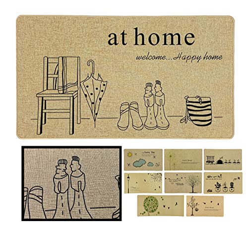 LucaHome – Alfombra Pasillo casa Verona Home 40x70, Antideslizante Alfombra, tapetes para Sala, Alfombra Salon, felpudos de Interior, alfombras Pasillo