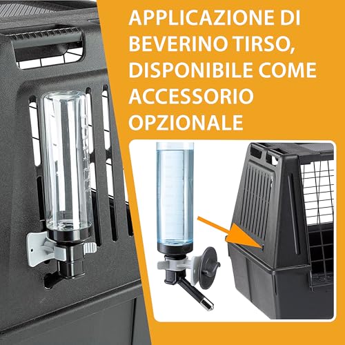 Trasportino animali Ferplast 73112017 Atlas Car Scenic 80 Nero - 8