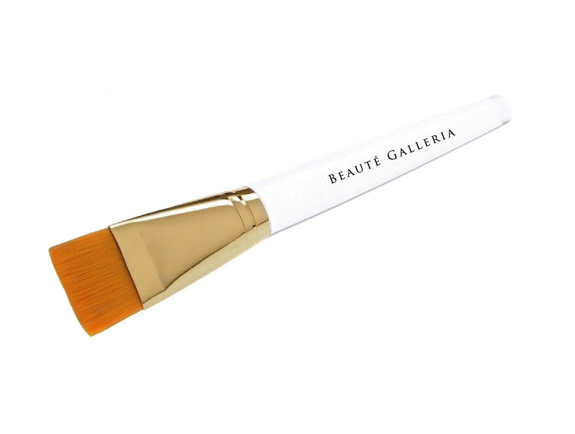 Beaute Galleria - 5 piezas de cerdas de nailon suaves para máscara facial, herramienta para arcilla, barro, carbón, cara, ojos, nariz, sin ensuciar, aplicador de spa en casa 2