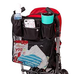 J.L. Childress Cups 'N Cargo Universal Stroller Organizer with Cup