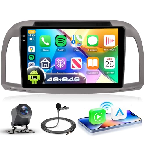 Autoradio Android 15 Nissan Micra K12 Écran Tactile 9 Pouces