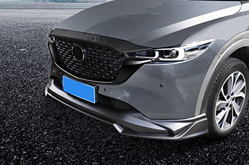Image of HIGH FLYING for Mazda CX-5 CX5 2022 2023 2024 2025 Exterior Accessories Car Front Grille Inserts Cover Molding ABS Glossy Black 2pcs