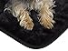 MidWest Homes for Pets XL QuietTime Deluxe Black Faux Fur Pet Mat, Non-Skid Bottom, Supportive Padding for Dogs, Made for 48-Inch Crates & Kennels