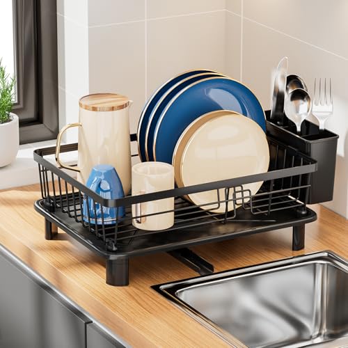 Dish Drying Rack, Stainless Steel Dish Racks for Kitchen Counter, Sink Organization and St - image 5