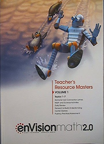 Hmh Envision Math Book enVision Math 2.0, Grade 3 Teacher's Resource Masters, Volume 1, Topics ...