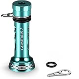 ゴメクサス R4-P リールスタンド 46mm スピニングリール 保護用 ダイワ (Daiwa) エメラルダス 専用 エギ掛け バランサー 7.6g超軽量 ランガン釣り 釣り道具 簡単取り付け