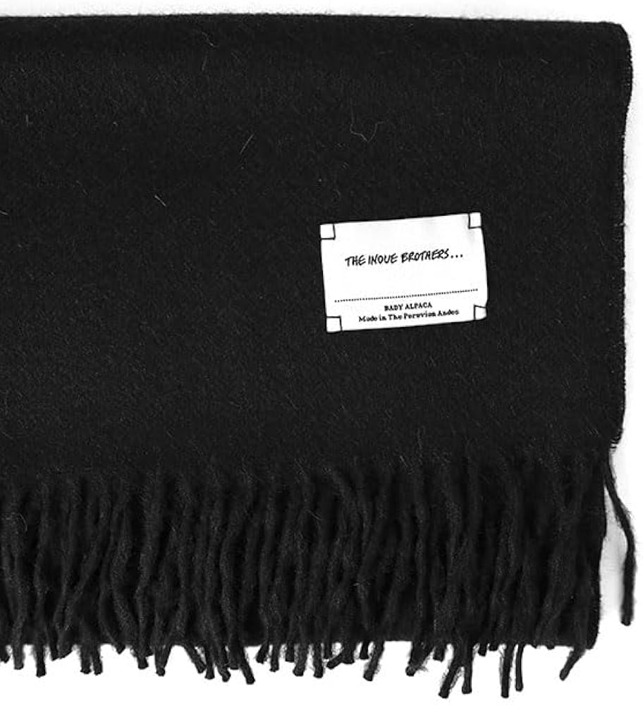 美品THE INOUE BROTHERS ザイノウエブラザーズ　アルパカマフラー The Inoue Brothers アルパカマフラー THE INOUE BROTHERS