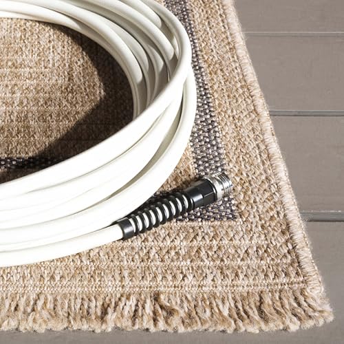 Tapete Safavieh Runner 2'2" x 8', Natural y Negro miniatura 3