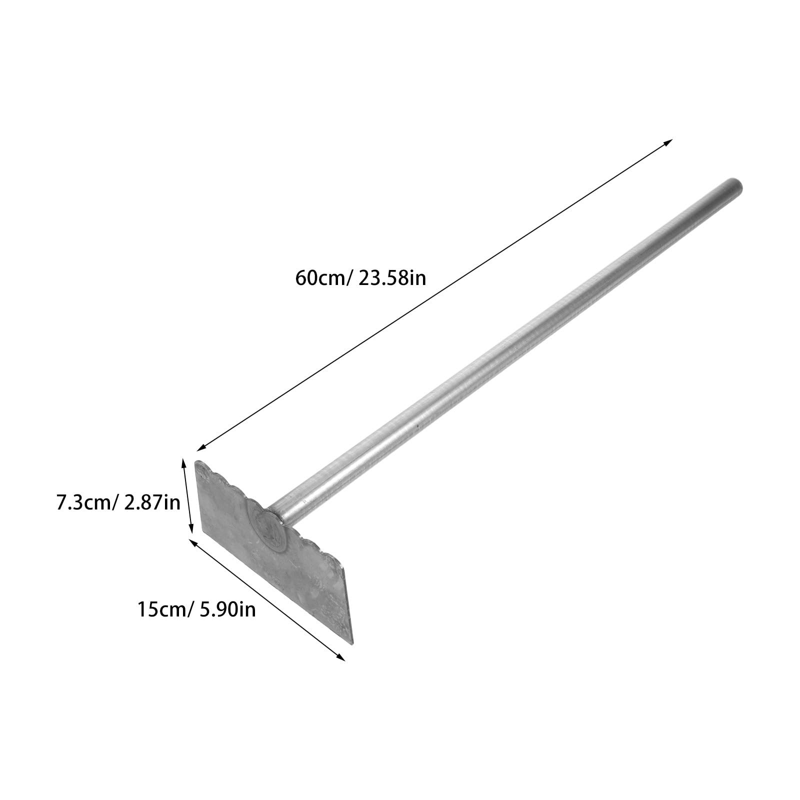 Zerodeko 2 szt. zgniatarka do śmieci kuchennych: metalowy ubijak do śmieci, ręczne narzędzie do zgniatania koszy na do użytku domowego, biurowego i komercyjnego, ergonomiczny uchwyt antypoślizgowy,