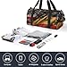 A-mericans And German Flags Gym Bag Travel Dufflebag Weekender Bags for Men Women