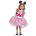Disguise 87748L Pink Minnie Tutu Deluxe Costume, Large (4-6x)