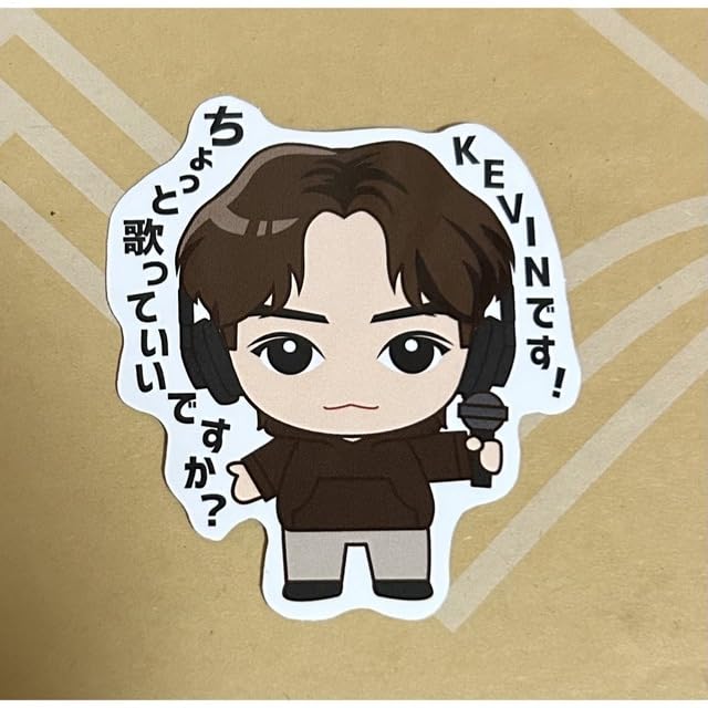 Amazon.co.jp: BUDDiiS KEVIN Sticker : Toys & Games