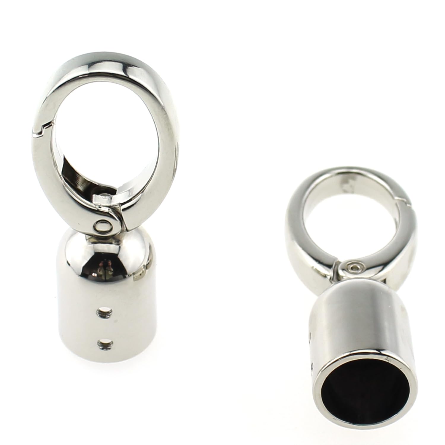 30 Tappi Terminali Per Cordino In Metallo Dorato - Per Braccialetti, Collane, Fai Da Te - Foto 10