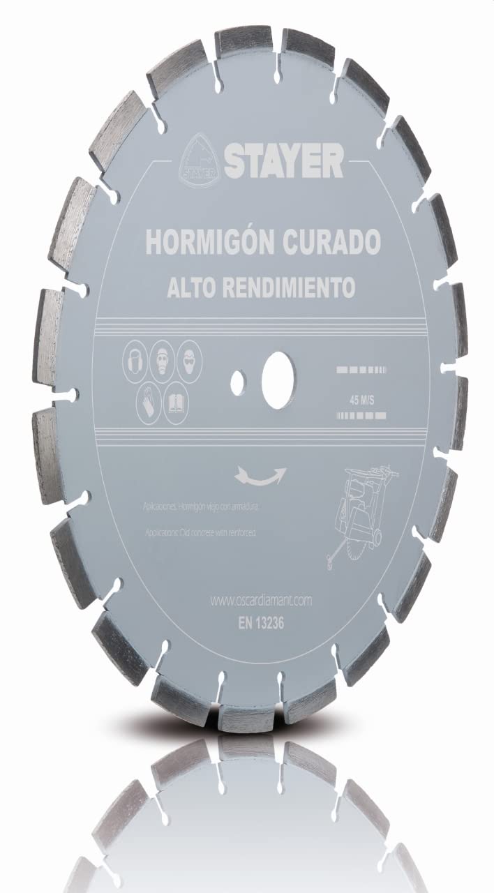 Disco de diamante, HORMIGÓN CURADO ALTO RENDIMIENTO Ø500mm