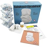 Mit unserem Gipsabdruckset machen Sie aus ihrer Schwangerschaft eine tolle Baby Erinnerung inkl. Abformung der Arme/Hände