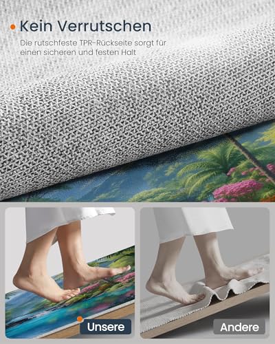 Tapis rond 160cm lavable machine, la solution anti-glisse poil bas - 7