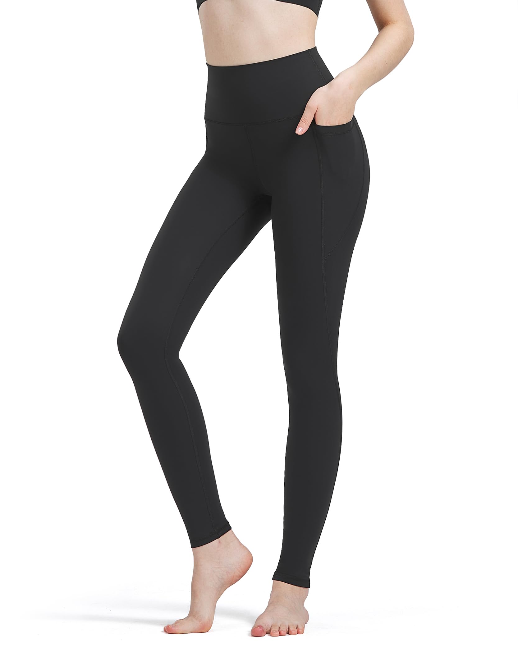 Zylioo Extra Long Leggings for Tall Women,Long Yoga Pants for Women,High Waisted Long Leggings,34-36 Inseam Legging