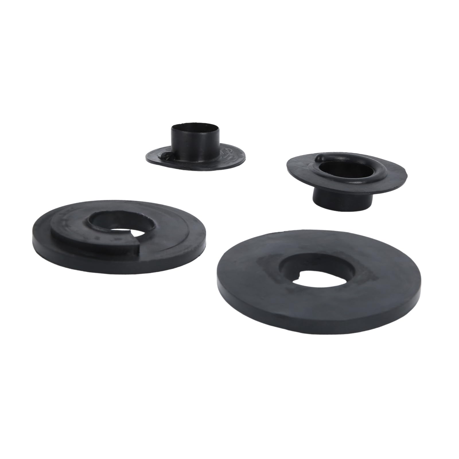 4 Stück Gummifederplatten kompatibel mit Transporter III Bus 1979–1992 Ersetzt 701511147