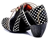 tmall logo SCHUHE TMA 8977 Damen Halbschuhe Leder schwarz - EUR 37