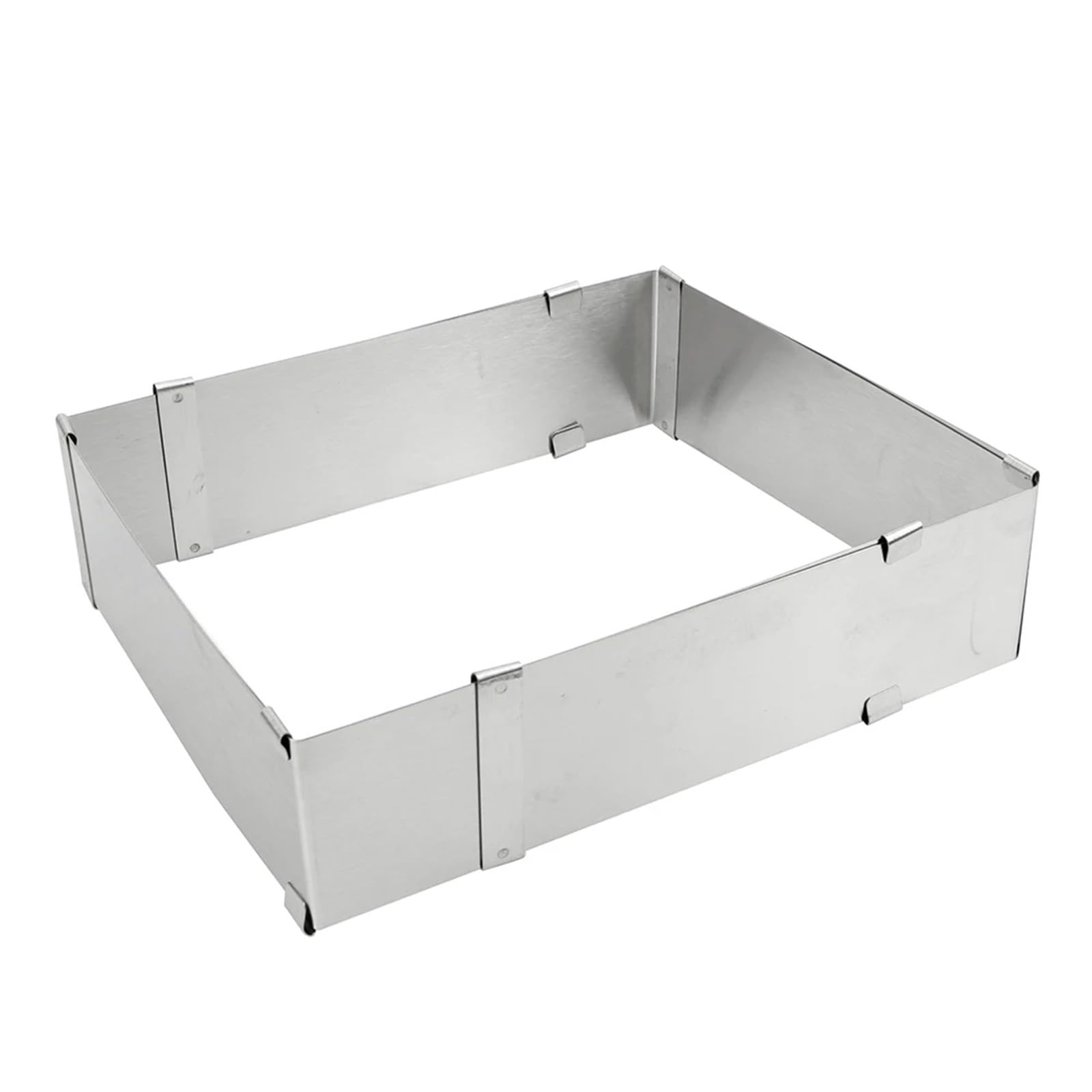Edelstahl Kuchen Dekorieren Form Backformen Einstellbare Mousse Ring Dessert Backen Werkzeug Quadratische FüR Torten