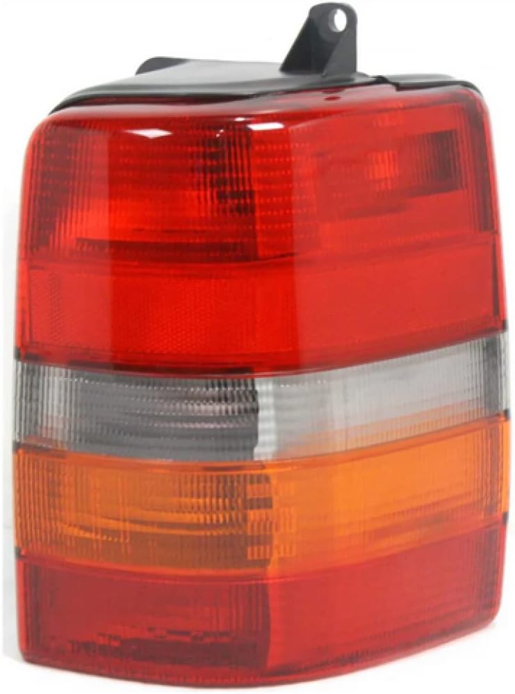 CarLights360 For 1993-1998 Jeep Grand-Cherokee Pair Rear Tail Lights Driver and Passenger Side Assembly Unit CH2800121 CH2801121-For 55155739AA 55155738AA