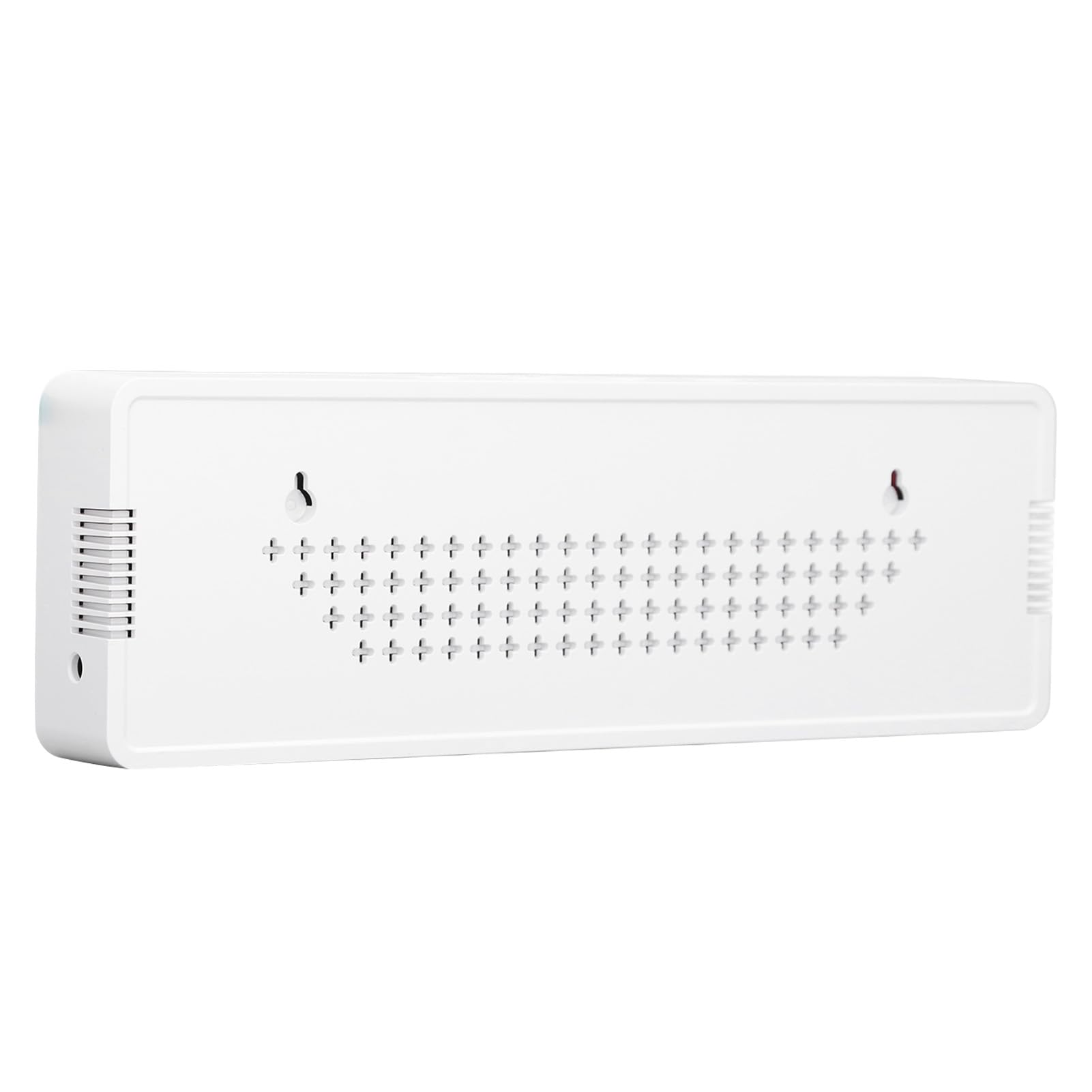 Medidor de decibelios 3 en 1 con pantalla LED grande Rango de medición de 30-130 dB y medidor de humedad y temperatura Lector de nivel de sonido montado en la pared para