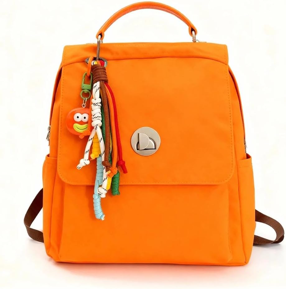 Keychain for Women Bag Charm Hand-Woven Nylon Rope Key Chain Aesthetic Keychain Bag Accessories Charms for Handbag, Backpack(Style 146 - Image 3