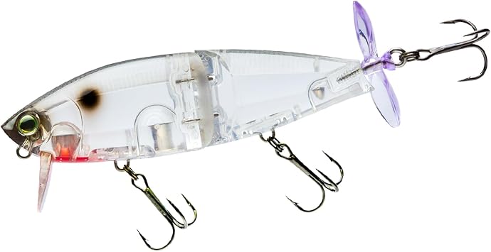 YO-Zuri 3DB Wake Prop Floating 105MM BASS Lure Color Sunset SHAD