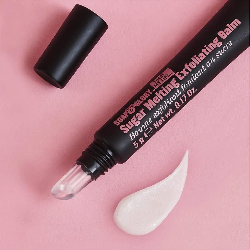 soap and glory vitamin c lip balm Amazon.com : Soap & Glory Treat My Lips Sugar Melting Exfoliating Balm -  Vitamin E & Shea Butter Moisturizing Lip Scrub
