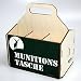 Produktbild Bierträger aus Holz - SixPack - Fischen - Geschenke für Männer - Grillen - Jagen (Munitionstasche)