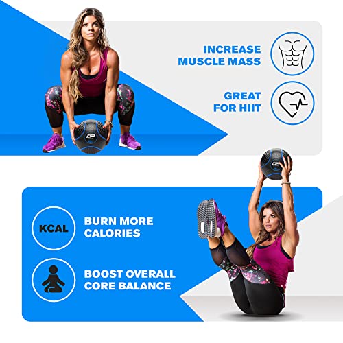 DYNAPRO Medicine Ball Exercise Ball, Durable Rubber, Consistent