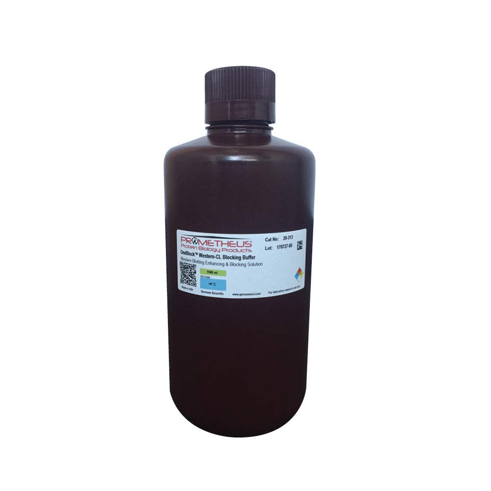 Prometheus Block Buffer Solution (1000ml) - Fluorescent Buffer Solution for Protein Gels - Buffers for Enhanced Signal Clarity – Essential Lab Chemicals for Reliable Western Blot