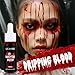 UCANBE Halloween Dripping Fake Blood Realistic Blood Drops Body Paint Washable Fake Blood Makeup Kit For Zombie Vampire Clown Monster Clothes Costume Cosplay SFX Special Effects Makeup 30ML(Fresh)
