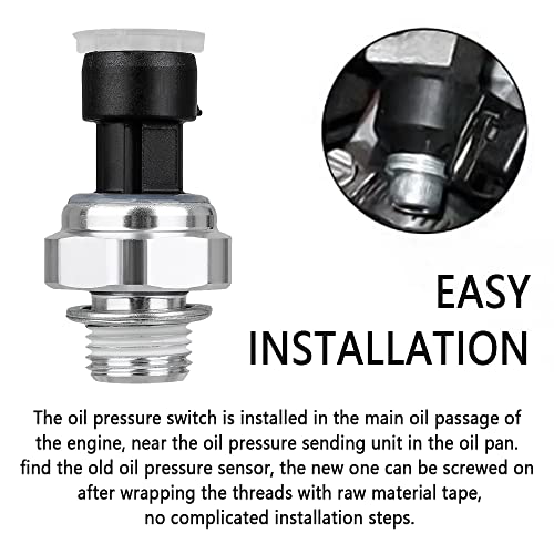 Salior SALIOR-CHUAN GAN QI-2902-NEW Engine Oil Pressure Sensor Automotive Replacement Sensors Oem#12616646 12677836 D1846A Compatible thumb #5