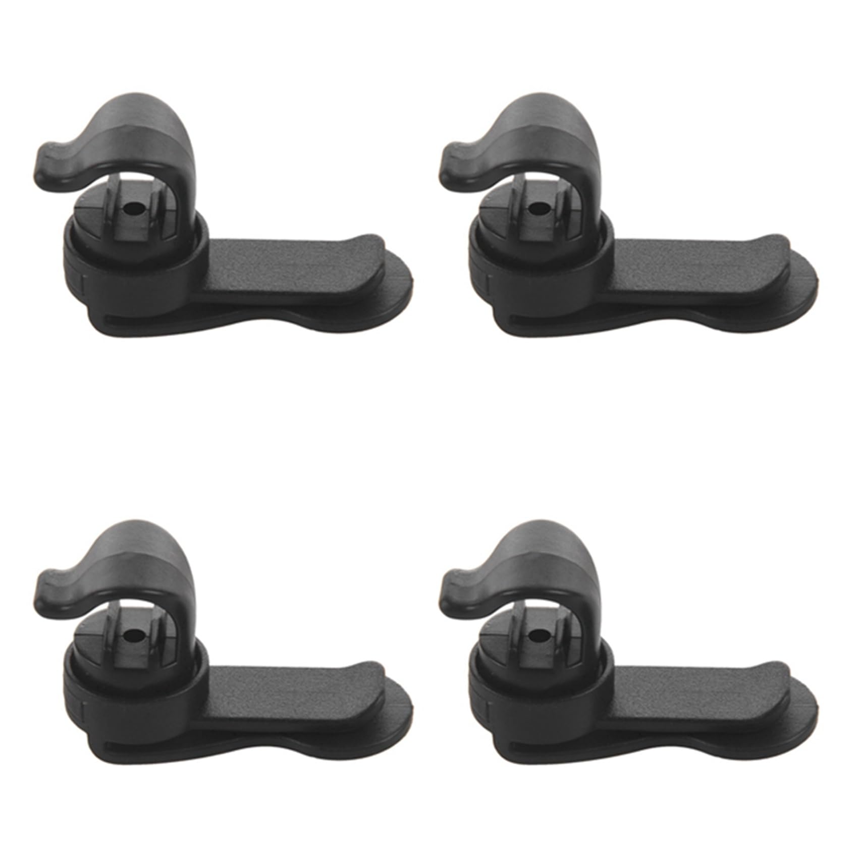 Hfgdnchva 4X Removable Hydration Pack Clamp Magnetic Hose Holder Magnetic Tube Clip Water Bladder Hose Clip