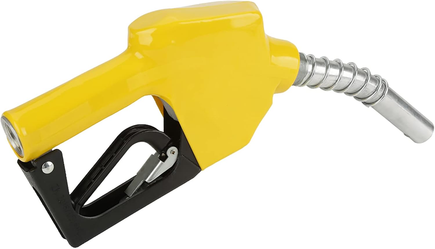 1/2 Inch Gas Aluminum Automatic Cut Off Fuel Nozzle - Durable Oil Dispensing Tool with 45Lmin Rate Ideal for Gas Stations & Home Use