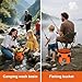 5 Gallon Bucket, Collapsible Bucket with Handle for Outdoor Beach Fishing Gardening, Folding Car Wash Buckets Mop Water Storage Laundry Wash Basin for RV Household Cleaning Supplies Camping Essentials