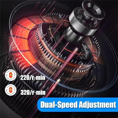 Pocket Pony Scrubber, Cordless Detachable Electric Spin Scrubber, Portable Handheld Cleaning Brush as Seen on TV with Multiple Replaceable Heads for Bathroom, Kitchen and Windows (Black) - Image 3