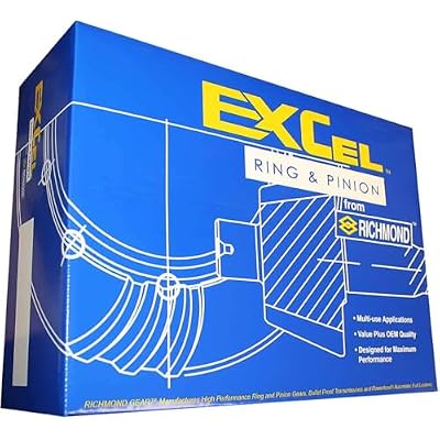 EXCEL 12BT410 GM 8.875 4.10 Ratio Ring & Pinion Gear Set 12 Bolt Rear Differential, High-Strength 8620 Steel Fits Chevrolet & GMC C10, K10, C20, K20, K5 Blazer, Suburban, G-Series (1964-1982)