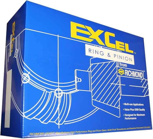 EXCEL GM75342TK Ring & Pinion Gear Set – 3.42 Ratio – Fits GM 7.5", 7.625", 7.6 IFS Rear Differential – 8620 Steel – 10 Bolt – Compatible with Chevrolet Camaro, Blazer, Colorado, Astro, Caprice by Excel - Image 5