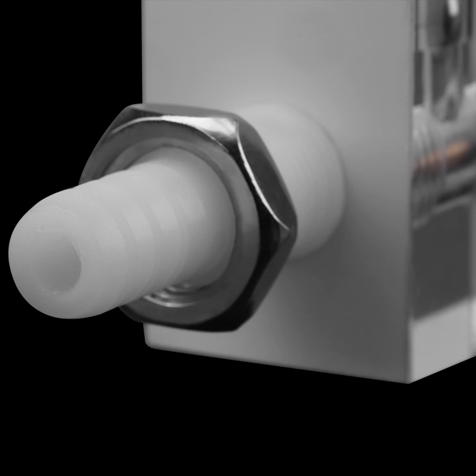 LZQ - 7 Débitmètre de Gaz Débitmètre 2-20LPM Régulateur de Gaz avec Vanne de Contrôle pour Oxygène Air Gaz