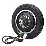 scooter electrico rueda ancha chile ★ [Función potente]: motor de modificación de scooter eléctrico, accesorios de modificación de bicicleta eléctrica, con sensor Hall, función potente, reemplazo ideal para neumáticos de scooter para reemplazar neumáticos viejos y dañados, absorción de impactos, agarre fuerte, baja resistencia.